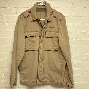 American Eagle Outfitters Field Jacket, Men’s Small, Khaki/Tan